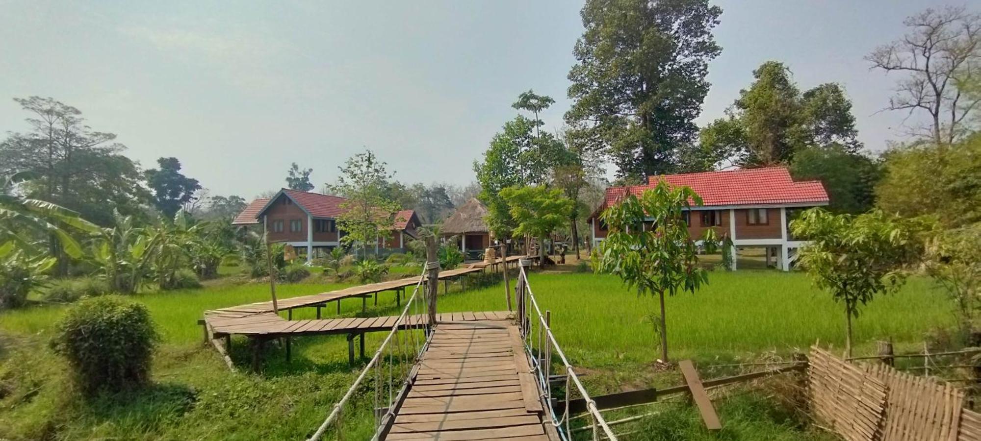 Bolaven Garden Bungalow And Tent - Tad Lo Ban Kiangtat Экстерьер фото