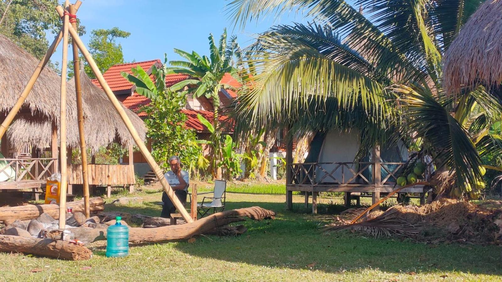 Bolaven Garden Bungalow And Tent - Tad Lo Ban Kiangtat Экстерьер фото