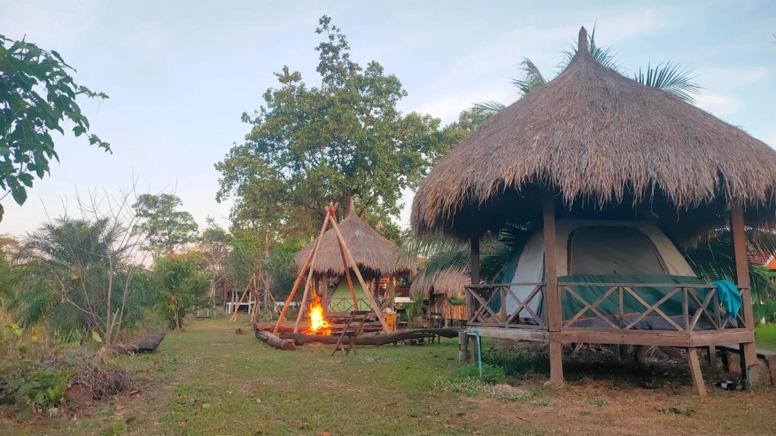 Bolaven Garden Bungalow And Tent - Tad Lo Ban Kiangtat Экстерьер фото