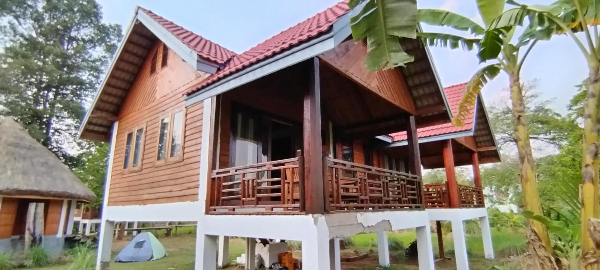 Bolaven Garden Bungalow And Tent - Tad Lo Ban Kiangtat Экстерьер фото