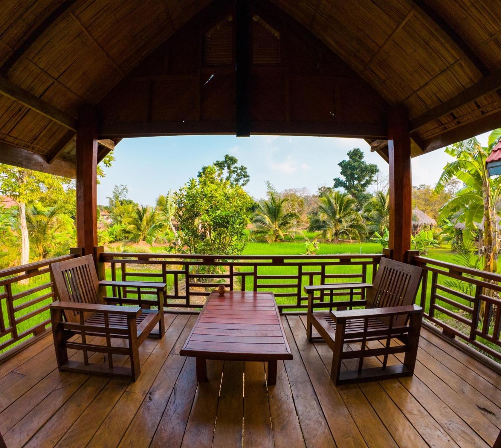 Bolaven Garden Bungalow And Tent - Tad Lo Ban Kiangtat Экстерьер фото