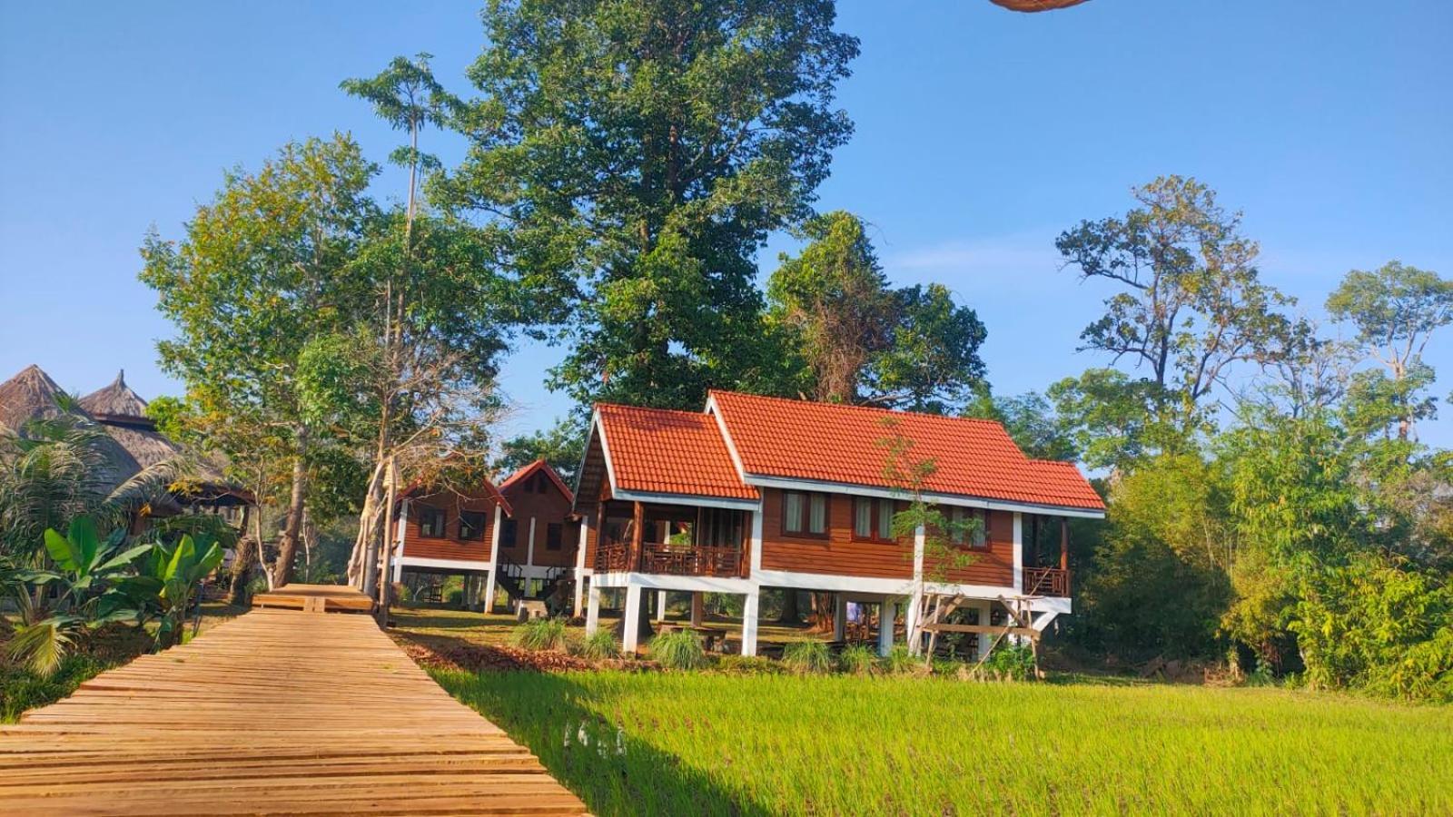 Bolaven Garden Bungalow And Tent - Tad Lo Ban Kiangtat Экстерьер фото