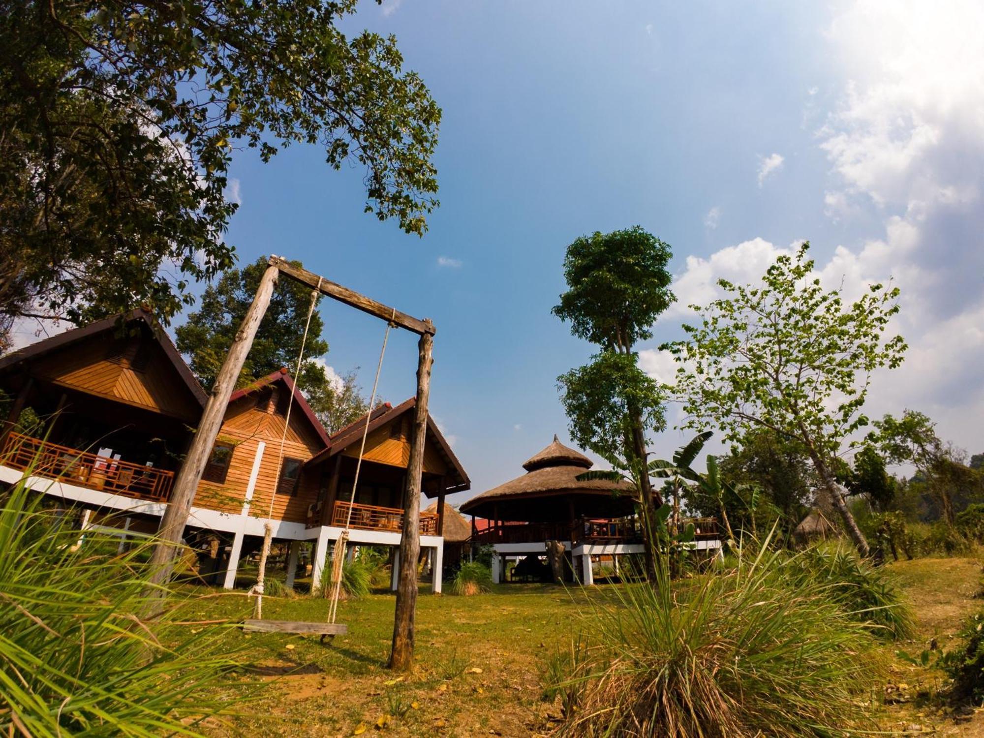 Bolaven Garden Bungalow And Tent - Tad Lo Ban Kiangtat Экстерьер фото